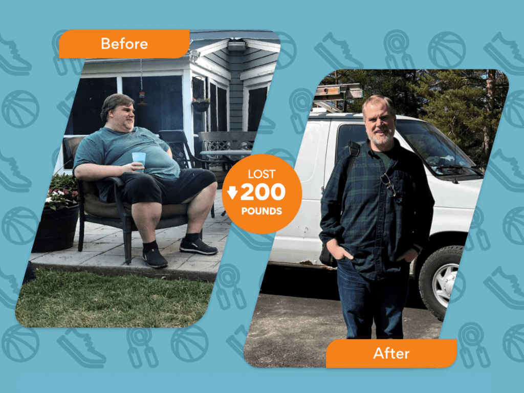 Brook+ Star Member Rob's before and after photos