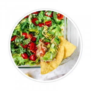 7 Layer Dip - Recipe by Eating Bird Food